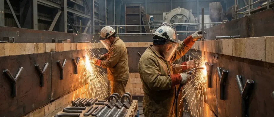 خطاهای رایج در نصب انکر های نسوز و راهکارهای جلوگیری از آن